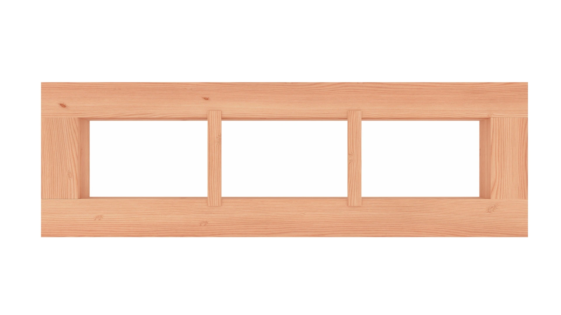 Douglas Vast Raam 3-Ruits 107 x 34 cm - Afbeelding 2